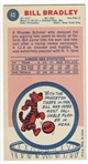 1969 Topps Basketball #43 Bill Bradley - New York Knicks RC